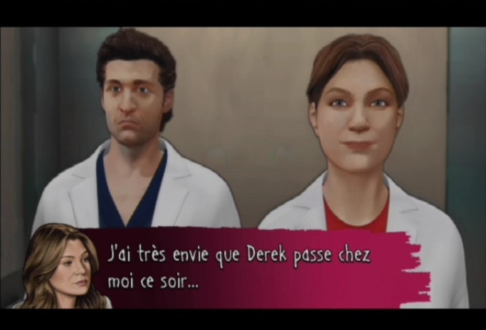Pantallazo de Anatomia de Grey El Videojuego para Wii