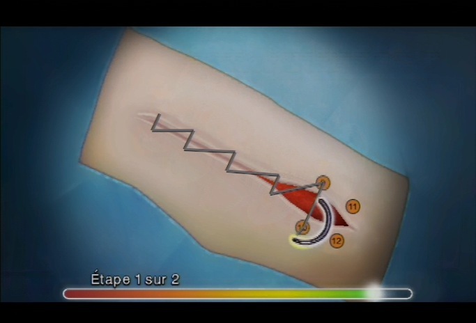Pantallazo de Anatomia de Grey El Videojuego para Wii