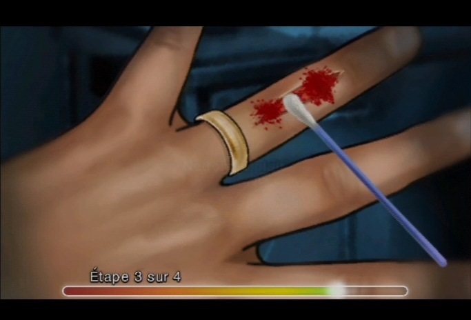 Pantallazo de Anatomia de Grey El Videojuego para Wii