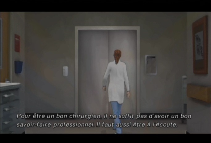 Pantallazo de Anatomia de Grey El Videojuego para Wii