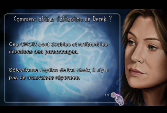 Pantallazo de Anatomia de Grey El Videojuego para Wii