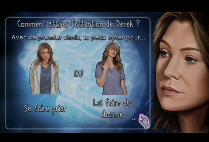 Pantallazo de Anatomia de Grey El Videojuego para Wii