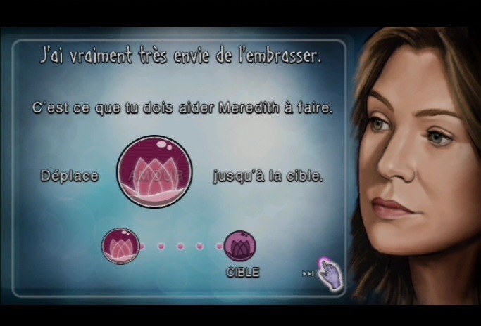 Pantallazo de Anatomia de Grey El Videojuego para Wii