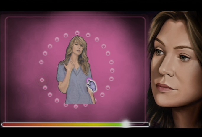 Pantallazo de Anatomia de Grey El Videojuego para Wii