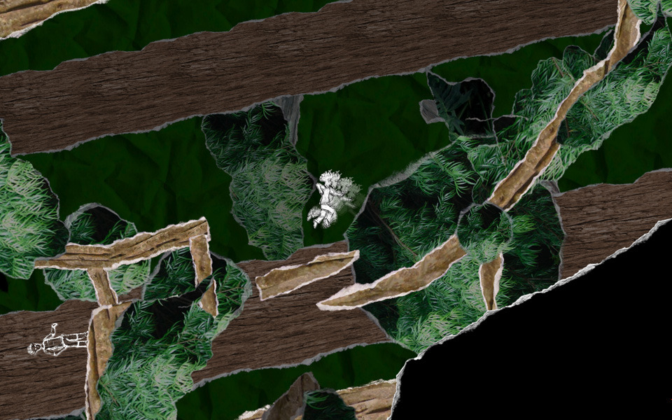 Pantallazo de And Yet It Moves (Wii Ware) para Wii