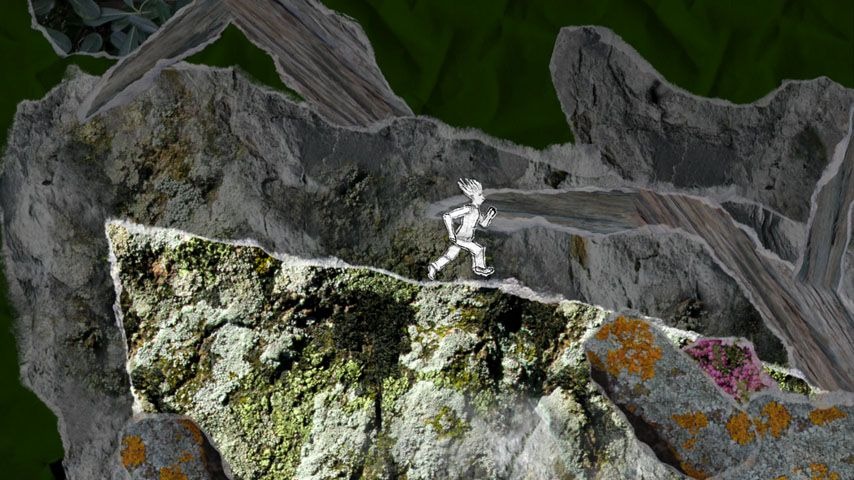 Pantallazo de And Yet It Moves (Wii Ware) para Wii
