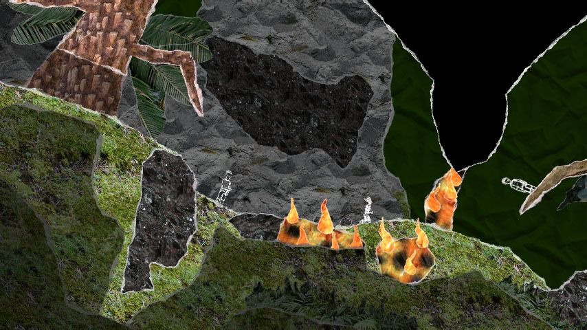 Pantallazo de And Yet It Moves (Wii Ware) para Wii