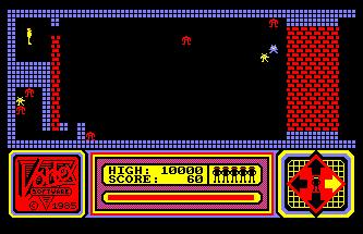 Pantallazo de Android One: The Reactor Run para Amstrad CPC
