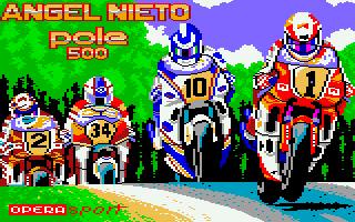 Pantallazo de Angel Nieto Pole 500 para Amstrad CPC