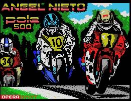Pantallazo de Angel Nieto Pole 500 para MSX