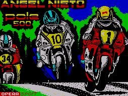 Pantallazo de Angel Nieto Pole 500cc para Spectrum