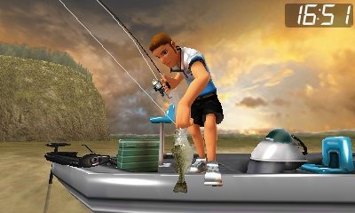 Pantallazo de Anglers Club: Ultimate Bass Fishing 3d para Nintendo 3DS