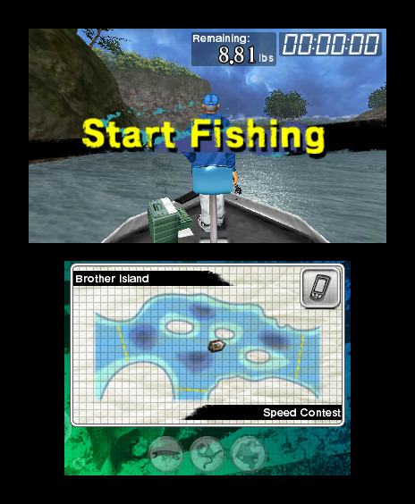 Pantallazo de Anglers Club: Ultimate Bass Fishing 3d para Nintendo 3DS