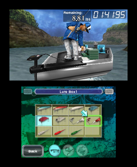 Pantallazo de Anglers Club: Ultimate Bass Fishing 3d para Nintendo 3DS