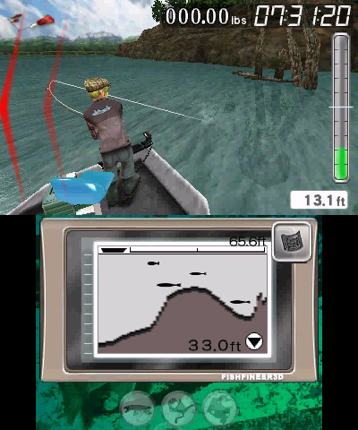 Pantallazo de Anglers Club: Ultimate Bass Fishing 3d para Nintendo 3DS