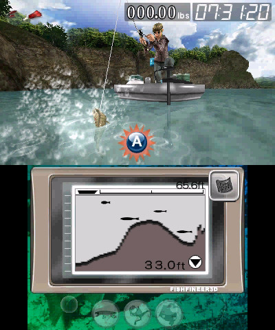 Pantallazo de Anglers Club: Ultimate Bass Fishing 3d para Nintendo 3DS