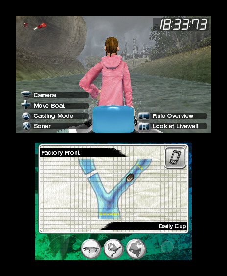 Pantallazo de Anglers Club: Ultimate Bass Fishing 3d para Nintendo 3DS