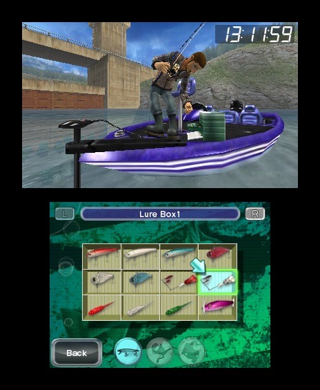 Pantallazo de Anglers Club: Ultimate Bass Fishing 3d para Nintendo 3DS