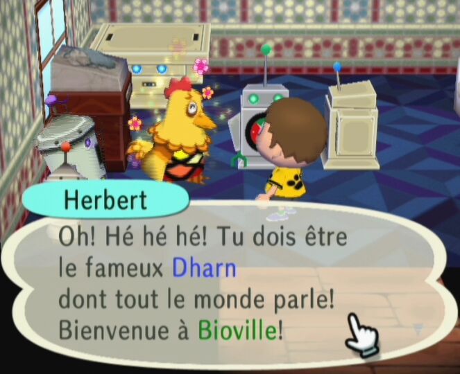 Pantallazo de Animal Crossing: Lets go to the City para Wii