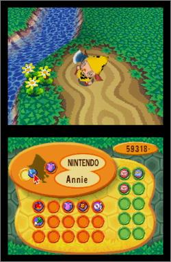 Pantallazo de Animal Crossing: Wild World para Nintendo DS