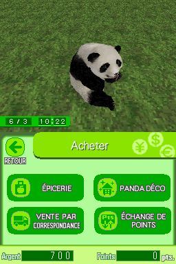Pantallazo de Animalz: Mis Amigos los Pandaz para Nintendo DS