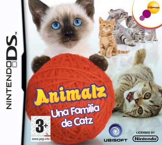 Caratula de Animalz: Una Familia de Catz para Nintendo DS