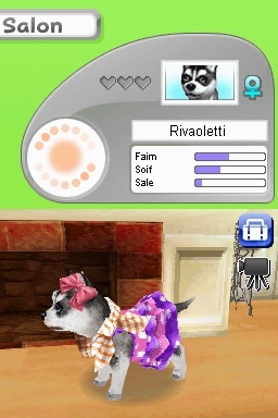 Pantallazo de Animalz: Una Familia de Dogz para Nintendo DS