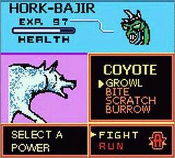 Pantallazo de Animorphs para Game Boy Color