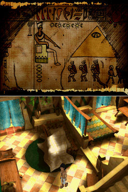 Pantallazo de Ankh: La Maldición del Rey Escarabajo para Nintendo DS