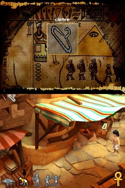 Pantallazo de Ankh: La Maldición del Rey Escarabajo para Nintendo DS