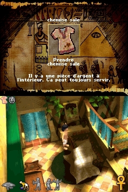 Pantallazo de Ankh: La Maldición del Rey Escarabajo para Nintendo DS