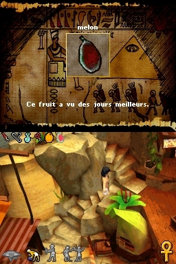 Pantallazo de Ankh: La Maldición del Rey Escarabajo para Nintendo DS