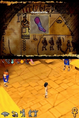 Pantallazo de Ankh: La Maldición del Rey Escarabajo para Nintendo DS