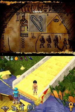 Pantallazo de Ankh: La Maldición del Rey Escarabajo para Nintendo DS