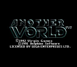 Pantallazo de Another World (Europa) para Sega Megadrive