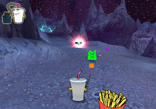 Pantallazo de Aqua Teen Hunger Force Zombie Ninja Pro-Am para PlayStation 2
