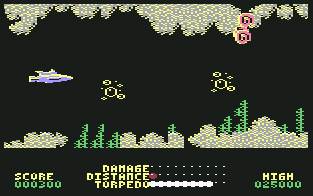 Pantallazo de Aquanaut para Commodore 64