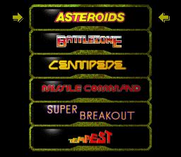 Pantallazo de Arcade's Greatest Hits: The Atari Collection 1 para Super Nintendo