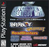Caratula de Arcade's Greatest Hits: The Atari Collection 2 para PlayStation