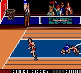 Pantallazo de Arch Rivals: The Arcade Game para Gamegear