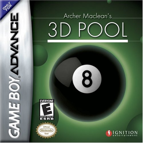 Caratula de Archer Maclean's 3D Pool para Game Boy Advance