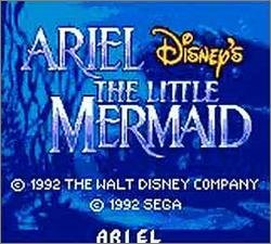 Pantallazo de Ariel: Disney's The Little Mermaid para Gamegear