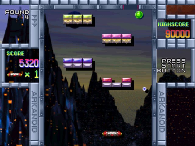 Pantallazo de Arkanoid Returns para PlayStation