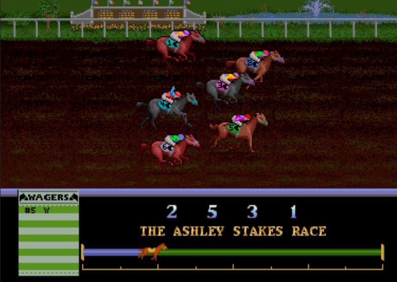 Pantallazo de Arlington Horse Racing para M.A.M.E.