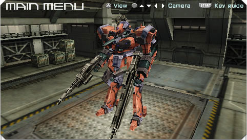 Pantallazo de Armored Core: Last Raven Portable para PSP