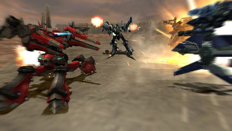 Pantallazo de Armored Core 3: Silent Line Portable para PSP