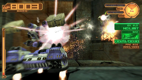Pantallazo de Armored Core 3: Silent Line Portable para PSP
