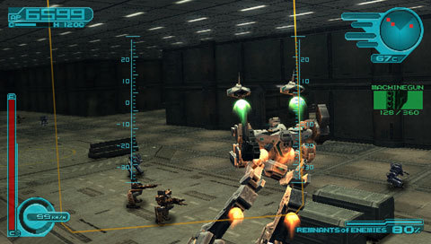 Pantallazo de Armored Core 3 Portable para PSP