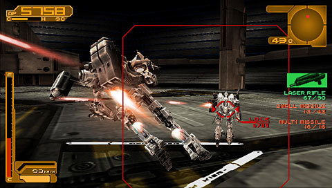 Pantallazo de Armored Core 3 Portable para PSP