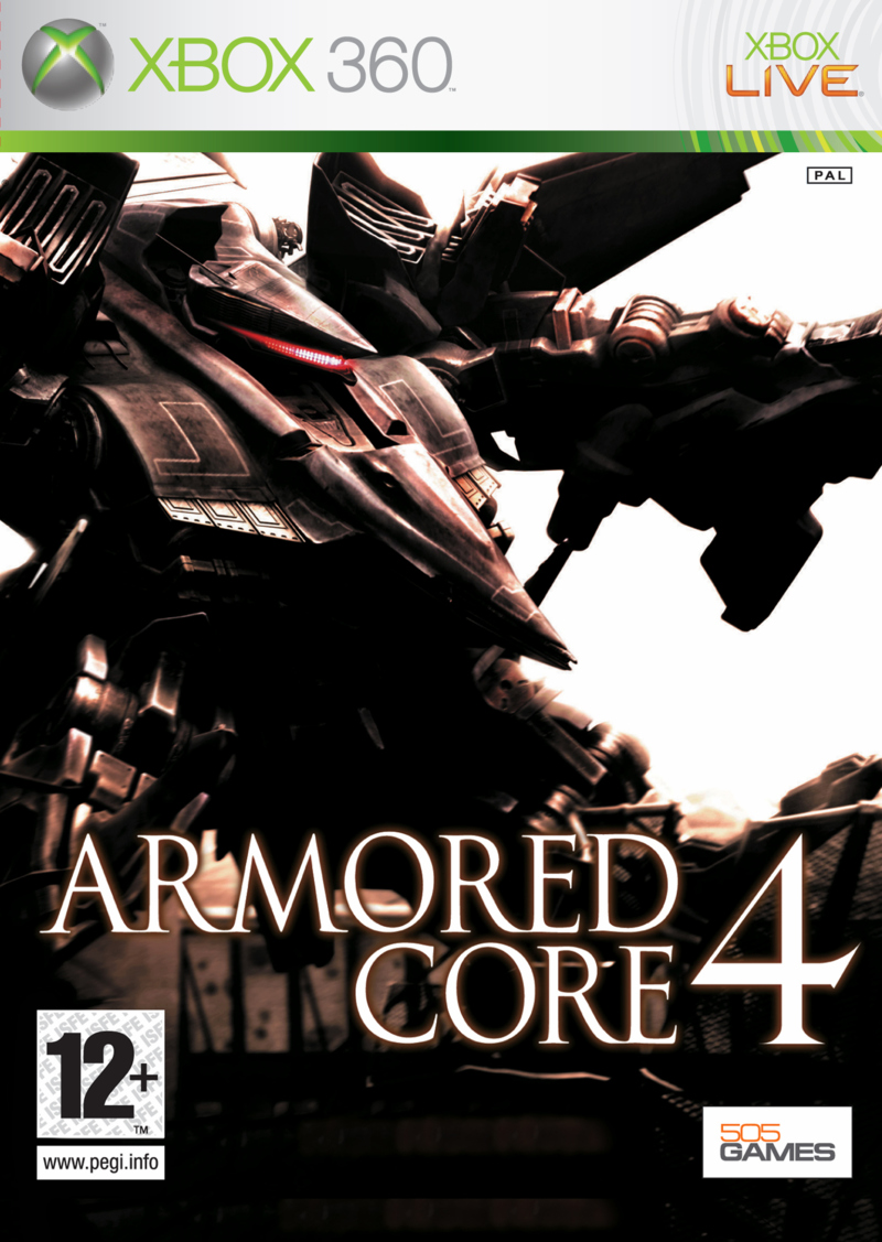 Caratula de Armored Core 4 para Xbox 360